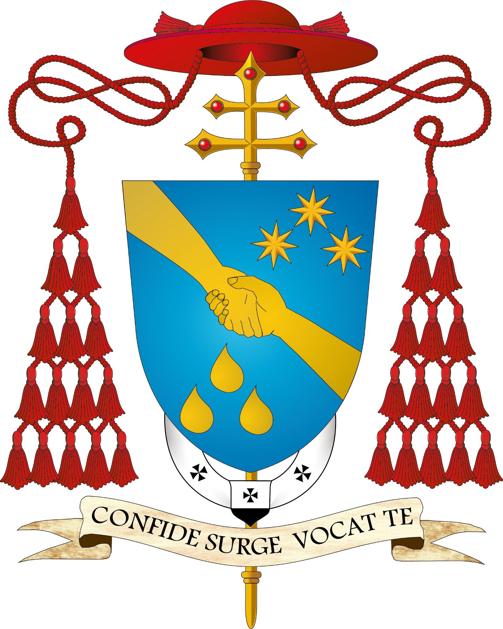 Stemma del cardinale Mimmo Battaglia